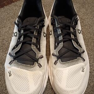 On Running Black and White Sneakers